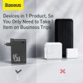 Củ sạc nhanh kiêm pin sạc dự phòng 45W Baseus GaN Power Station 2in1 10000mAh. 