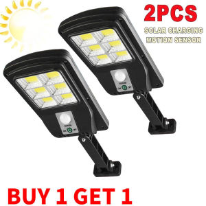 【Buy 1 Get 1 FREE】200Watts Super Bright Solar Street Light Motion Sensor Human body induction Waterproof Solar Wall Lamp for Outdoor