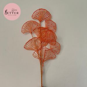 Better Home - Daun Gingko Golden Artificial Flower Bucket Bunga EMYEJ