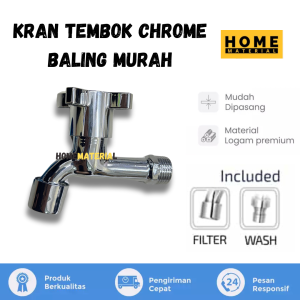 kran air nekel murah 1/2 keran baling keran tembok Homematerial