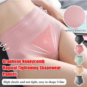 High Waist Shaping Panties For Women Seamless Cotton Soft Postpartum Tummy Control Underwear Antibacterial High-elasticity Seamless Underwear Warming Uterus Hip-lifting Abdomen-tightening Underwear