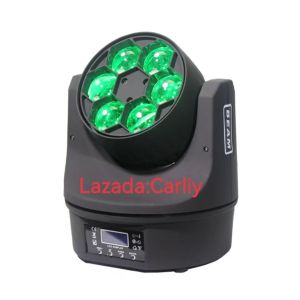 Moving head beam bee eye six 6x15watt