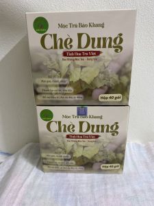 Chè dung (combo 2 hộp 40 gói/hộp) trà dung túi lọc Bảo Khang mát gan thanh lọc cơ thể đau dạ dày tá tràng giảm đau xương khớp