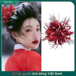 QK FA ✨ Kẹp Hoa vịt mô phỏng Kẹp tóc hoa Kẹp tóc Hoa ba chiều phụ kiện mũ siêu tiên