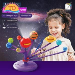 Mô hình hệ mặt trời Steam Có tô màu đèn chiếu hành tinh. Mô hình hệ mặt trời Steam Có tô màu|Mô hình hệ mặt trời Steam Có đèn chiếu.