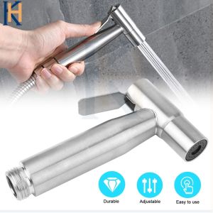 Grosir SUS304 1 Set Jet Shower Kloset/Kran Cabang Shower Stainless/Jet Washer Toilet/Kran Closet Duduk/Kepala Jet Shower Closet/Kran Shower Semprot Toilet Duduk/Kamar Mandi Kran Air Dual Premium