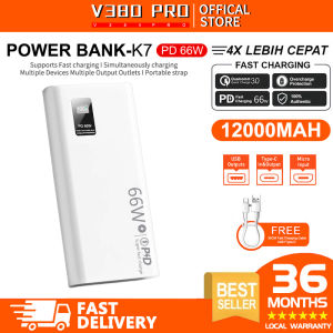 V380 PRO powerbank 200000mah original fast charging PD66W outdoors portable power source Super large capacity charging station 12000mah 30000mah 50000mAh 80000MAH