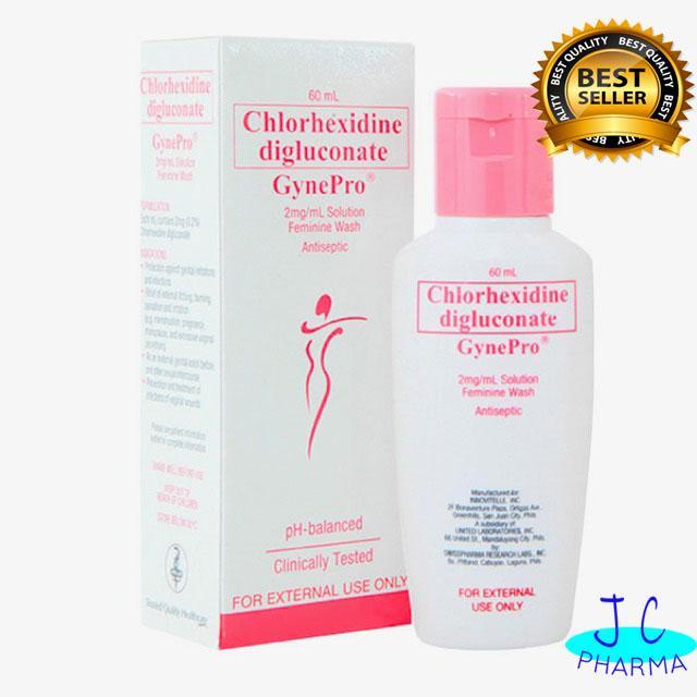 GYNEPRO FEMININE WASH Chlorhexidine Digluconate Sol 2mg/ml 60ml Lazada PH