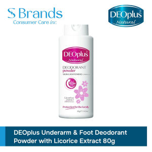 Deoplus Pink Deodorant Powder with Licorice Extract 80g