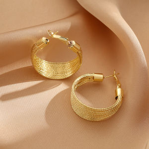Vintage Multi Layered Open Ring and Earrings Adjustable Retro Women Party Jewelry Gift Irregular Finger Rings