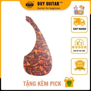 Dán chống xước dài bảo vệ mặt thùng đàn guitar màu đỏ yamaha Duy Guitar Store