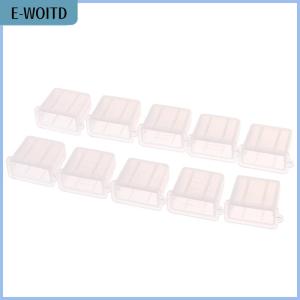 【E-WOITD】 10Pcs New USB Type A Male Anti-Dust Plug Stopper Cap Cover Protector