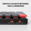 Original Keychron K3 Pro Wireless Mechanical Keyboard Low Profile Keyboard 75% Layout QMK/VIA Support  Bluetooth/Wired  Compatible with Mac Windows Linux. 