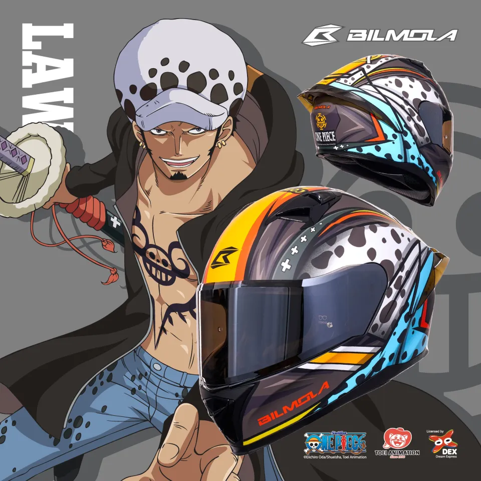 หมวกกันน็อค Bilmola x One Piece Limited Edition รุ่น Veloce S มี