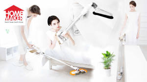 PUPPY D-522 Duo 2-in-1 Vacuum Cleaner Bagless Stick and Handheld Antimicrobial Filtration Mop and Vacuum