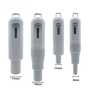 4size Dental Saliva Swivel Suction Handle with Adjustable Valve Strong Weak Suction Plastic Adapter Accessories