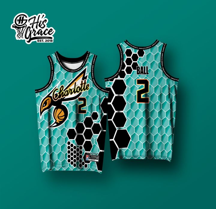 CHARLOTTE MINT HG BASKETBALL JERSEY customized name and number Lazada PH