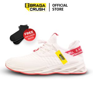 BRAGA CRUSH Oblivion Free Kaos Kaki Sepatu Cowok Keren Casual