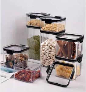 Classy Luxe Kitchen Food Storage Containers Canister Jar Organizer Eco-Friendly Food Storage Transparent Box Container Secret Stash Containers Quality Container Lingerie Storage - Lazada