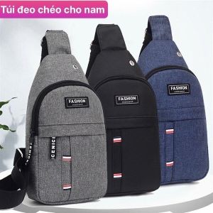 Combo 3 Túi đeo chéo namcặp đeo chéo nhiều ngăn riêng biệtTúi được làm từ chất liệu vải dù bền đẹp