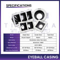 LED Eyeball Casing / Fitting GU10 MR16 Spotlight Downlight LED Casing Single Double Triple Head LED Casing Fixture. 