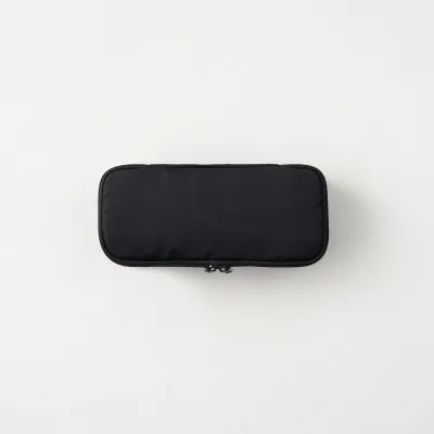 มูจิ เคสกระเป๋าใส่เครื่องเขียนไนลอน - MUJI Nylon Pen Case L (W19 x H8 x D4.5 cm)