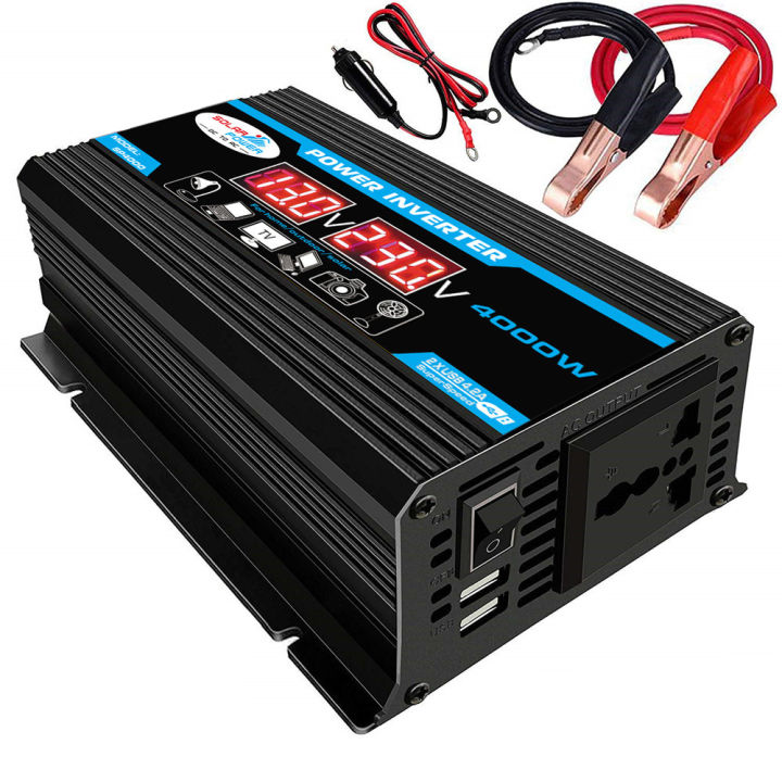 Inverter 24V-220V power 4000W voltage converter VIKIWAT