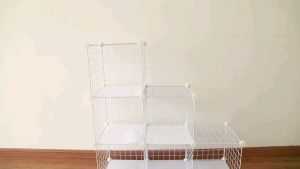 Pet DIY Panel Grid Wire Netting Component For Cage Storage