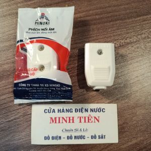 Phích cái nối điện ổ cắm đơn nối điện HINOKI NANOCO