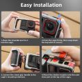 LUMINOU Quick Release Xplorer Grip Kit Camera Frame Shutter Button Aluminum Alloy Camera Grip Handle  Protective StreetGrip Vlog Holder for Insta360 Ace Pro 2/Ace Pro Camera Accessories. 