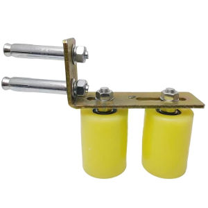 Flat Nylon Sliding Gate Roller Set with Bearing Guide Wheel for Electric Door Track System PREMIER HARDWARE