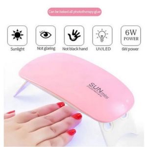 SUN Mini PORTABLE UV LED Nail Lampu Pengering Cat Kuku Kutek alat mesin perawatan Nail art dryer Kecantikan