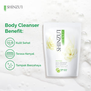 SHINZUI Sabun Cair Skin Lightening Body Cleanser Refill 85ml - Sabun Mandi Cair