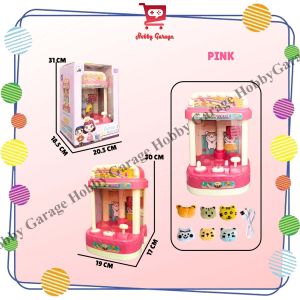 Mainan Mesin Capit Boneka Claw Machine Game Anak Joy candy graber Mini