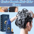 Caviar Protein Hair Dye Natural Hair Color Cream Gloss Effect Persistent. 