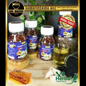 An-Naiim habbatussauda Zaitun Propolis Bawang Putih 4in1 Annaiim