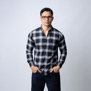VENGOZ Kemeja Flanel Pria - Elrond Flannel Shirt
