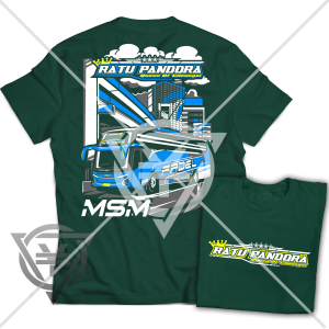 KAOS BISMANIA RATU PANDORA ANAK KATUN COMBAT 30S SABLON PLASTISOL