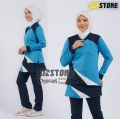 Setelan Olahraga Muslimah / Setelan Baju Senam Wanita / Sportwear. 