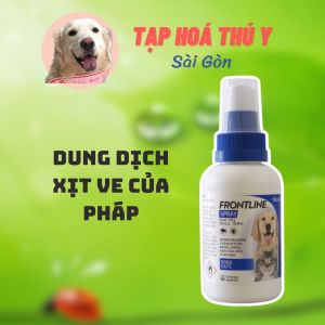 FRONTLINE SPRAY - xịt ve rận bọ chét cho chó [ 100ml ]