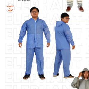Elephant Brand Jas Hujan Jaket Celana Hemat