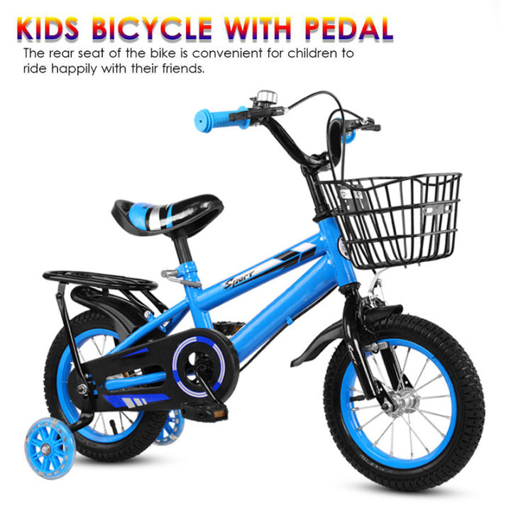 Mega Mall (Blue) 14 16 18 Inch Children Bicycles Kids Bike for Boys Non ...