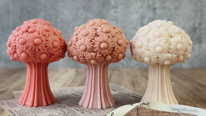 Hình hoa khuôn silicon sáng tạo Khuôn Silicone kết cấu crafting khuôn mẫu để làm và lễ hội hiện tại