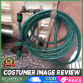 Garden Hose Set Heavy-Duty 3-Ply PVC 10M, 15M, 20M, 30M, 40M, 1/2" with Spray Nozzle for Car Wash, Gardening & Outdoor. 