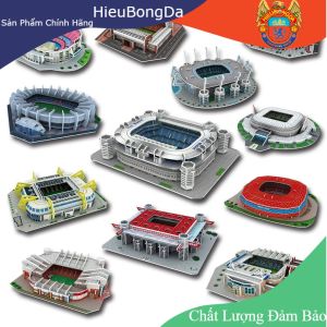 Mô hình sân vận động bóng đá SVĐ Old TraffordNou CampDortmundBayerMUBarcaReal ArsenalChelseaLiverpoolMilan - Nghị Thể Thao Bóng Đá Bida