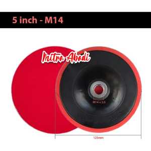 Tatakan Amplas Bulat Gerinda / Gurinda VELCRO 5" / 5 INCH