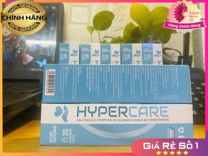 [COMBO 3 HỘP] HYPERCARE VIÊN SỦI HỖ TRỢ SỨC KHỎE HUYẾT ÁP PHÒNG NGỪA ĐỘT QUỴ TIM MẠCHGIẢM MỠ MÁU ỔN ĐỊNH ĐƯỜNG HUYẾT CHĨNH HÃNG