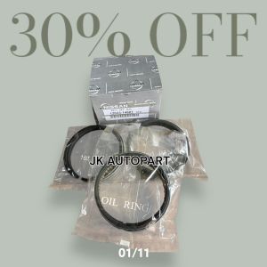 แหวนลูกสูบรถยก FOLKLIFT H20 STD รหัส 12033-14601 รุ่น 3แหวน เกรด OEM แท้ๆ แหวนลูกสูบ NISSAN ครบชุด/BRNIKL