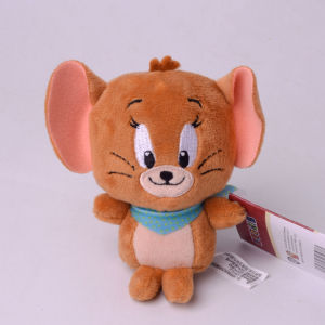 YF Tom and Jerry Plush Dolls Keychain Gift For Girls Bag Pendant Cat and Mouse Stuffed Toys For Kids Home Decor FY