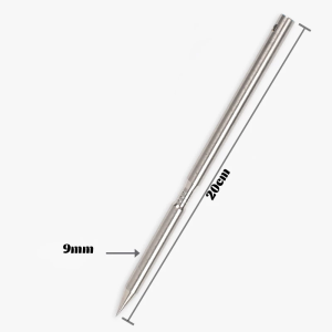 9mm/12mm 304 Stainless Steel Cow Nose Punching Needle Cow Nose Perforator with Hole